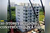 10-Storey Residential Building In China Constructed In A Day