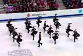 Amazing Gold Medal Ice Skating Performance