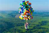 Base Jumper Re-Creates 'Up' In Real Life