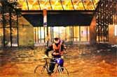 Biking Hurricane Sandy