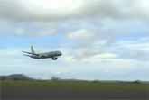 Boeing 757 Low Fast Pass And Steep Climb