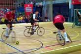 Cycleball: Just Like Soccer, While Riding A Bike