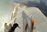 Daring Skier Descends from Peak of The Matterhorn