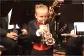 Eight Year Old Prodigy - Trumpet Solo