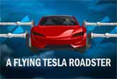 Flying Tesla Roadster And The Future Of Flying Cars