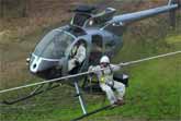 High Voltage Power Line Repair By Helicopter