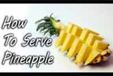 How To Cut A Pineapple