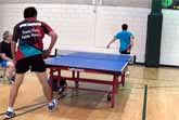 Incredible Behind-The-Back Table Tennis Shot
