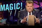 James Corden Performs a Magic Trick At The Late Late Show