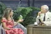 Johnny Carson & Laughing Parrot 