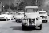 Paris Traffic In 1960