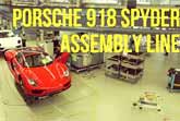 Porsche 918 Spyder Assembly Line 2014