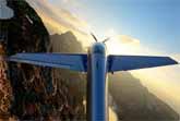 Scenic Stunt Flight over the Austrian Alps