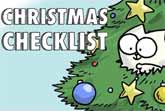 Simon's Cat's Christmas Checklist