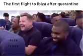 The First Flight To Ibiza After Quarantine