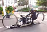 TMC Dumont - Futuristic Motorcycle With Airplane Engine