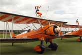 Two Nine Year Olds Are Worlds Youngest Formation Wingwalk Team