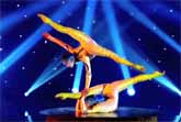 Ulzii And Oyuna Duo Contortion Act - Cirque Du Soleil - Alegria