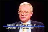 Doublespeak - The Use of Language to Deveive You